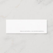 Black Framed Monogram Professional - Visitekaartje (Achterkant)