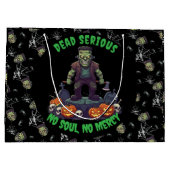 🖤 Black Frankenstein Halloween Sac cadeau 💀 🎃 (Dos)