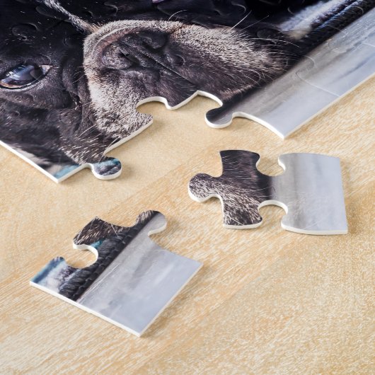 Black Frenchie Legpuzzel (Zijkant)