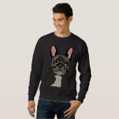 Black Frenchie Trui (Voorkant volledig)