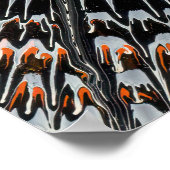 Black Friday advert with original spin art Poster (Hoek)