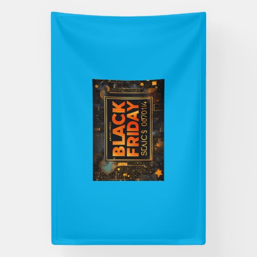 "Black Friday Bonanza: onverslaanbare verkoop wach Spandoek (Verticaal)