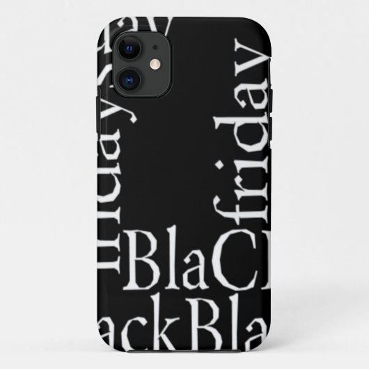 Black Friday Design Case-Mate iPhone Case (Achterkant)