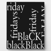 Black Friday Design Fotoplaat (Voorkant)