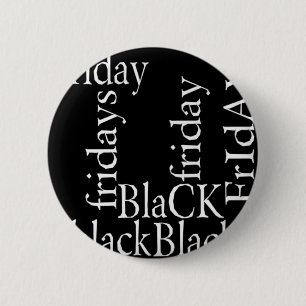 Black Friday Design Ronde Button 5,7 Cm