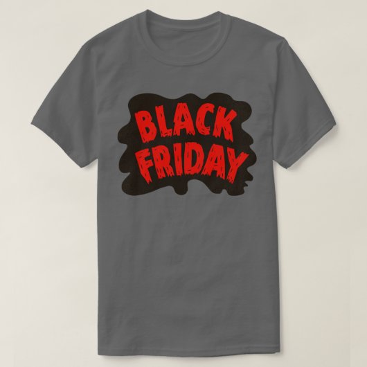 Black Friday Horror T-shirt (Design voorkant)