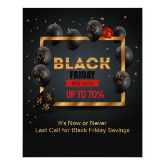 Black Friday  Perfect Poster