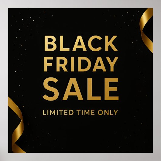 Black Friday  Poster (Voorkant)