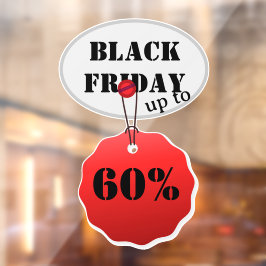 Black Friday Raamsticker