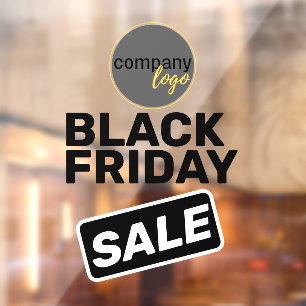 BLACK FRIDAY SALE BOLD BUSINESS LOGO MARKETING RAAMSTICKER