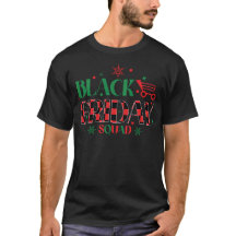 Black Friday Squad Kerst Buffalo Plaid