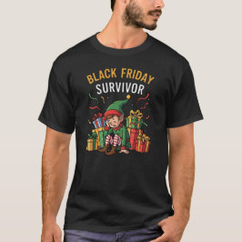 Black Friday Survivor – Funny Christmas Shopper T-shirt