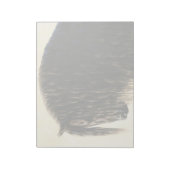 Black Friesian Draft Horse Notitieblok (Gedraaid)