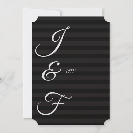 Black Funny Custom New Year Kaart (Achterkant)