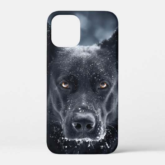 Black German Shepherd Case-Mate iPhone Case (Achterkant)