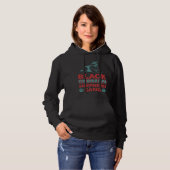 Black German Shepherd Gang Hoodie (Voorkant volledig)