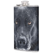 Black German Shepherd Heupfles (Links)