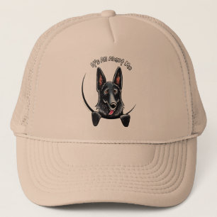 Black German Shepherd IAAM Trucker Pet