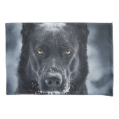 Black German Shepherd Kussensloop (Voorkant)