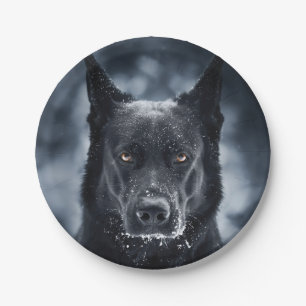 Black German Shepherd Papieren Bordje