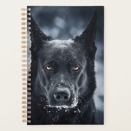 Black German Shepherd Planner (Voorkant)