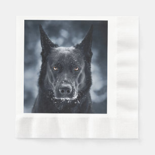 Black German Shepherd Servet