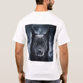 Black German Shepherd T-shirt (Achterkant)