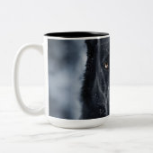 Black German Shepherd Tweekleurige Koffiemok (Links)