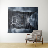 Black German Shepherd Wandkleed (In Situ (horizontaal))