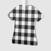 Black Gingham Ornament (voorkant)
