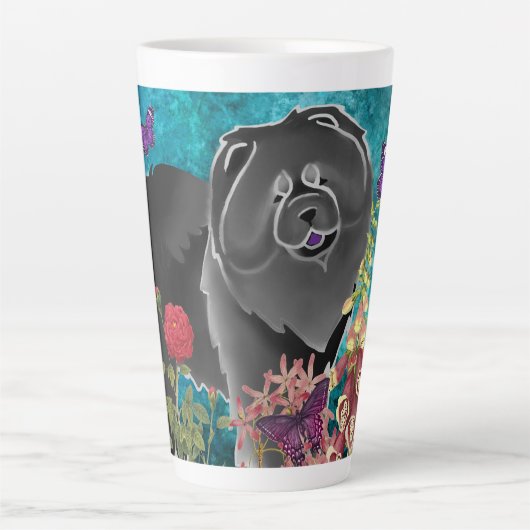 BLACK - GINKGO CHOW - Latte Mok (Voorkant)