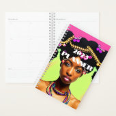 Black girl 2023 Planner (Devant avec enveloppe)