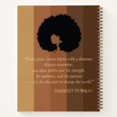 Black Girl Composition Notitieboek (Achterkant)