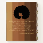 Black Girl Composition Notitieboek (Achterkant)