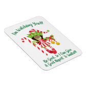 Black Girl Elf Christmas Frigo Magnet (Côté Droit)