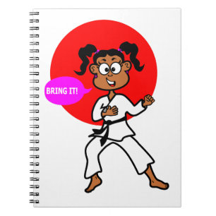 Black Girl Karate Master Journal Notitieboek