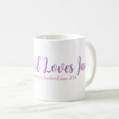Black Girl Loves Jane Classic Mug en blanc (Devant droit)