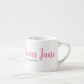 Black Girl Loves Jane Specialty Mug en blanc (Droite)