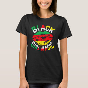 Black Girl Magic African American Black History Mo T-shirt