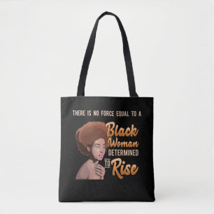 Black Girl Magic African Queen vastberaden om te r Draagtas