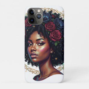 Black Girl Magic Afro Diva iPhone 11 Pro Hoesje