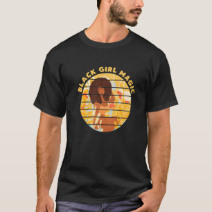 Black Girl Magic Afro Diva Melanin Queen T-shirt
