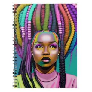 Black Girl Magic Birthday Sista Melanin Woman Notitieboek