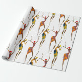 Black Girl Magic Cadeaupapier (Uitgerold)