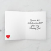 Black Girl Magic carte d'anniversaire (Intérieur)