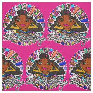 Black Girl Magic Graffiti Black Woman Stof