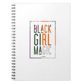 Black Girl Magic Melanin Afro Queen Hbcu Black Notitieboek