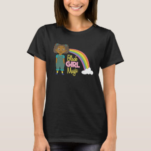 Black Girl Magic Melanin Pride African Afro Queen T-shirt
