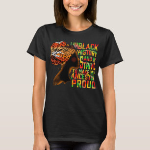 Black Girl Magic Melanin Shirt, ik ben zwarte gesc T-shirt