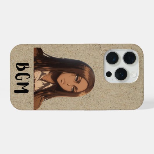 BLACK GIRL MAGIC Phone case. (Verso Horizontal)
